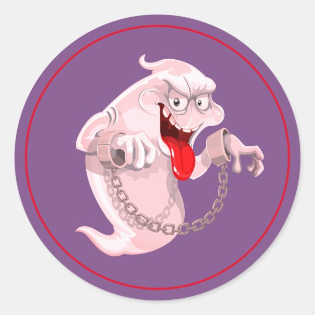 Stickers Halloween-Fantôme (Devant)