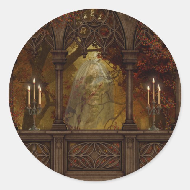 Stickers Halloween Figure Mortelle (Devant)