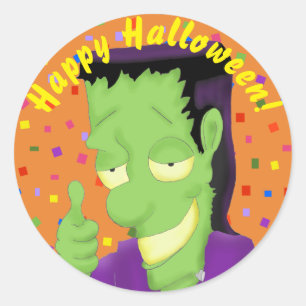 Stickers Halloween Frankencool