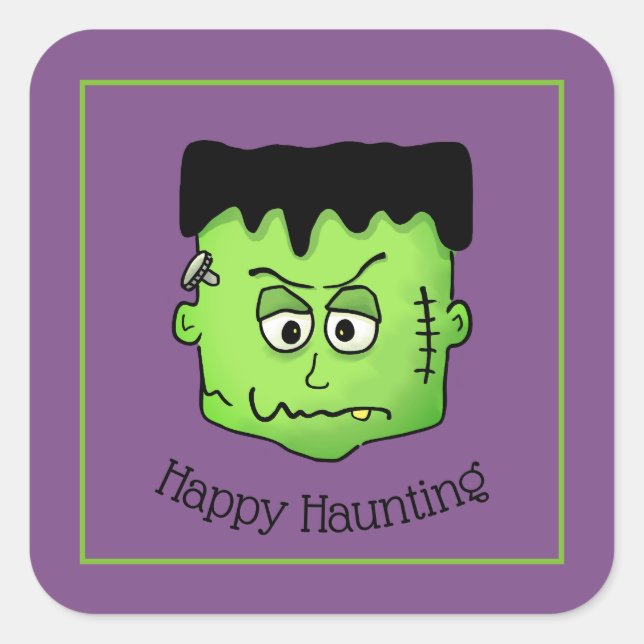 Stickers Halloween Frankenstein (Devant)