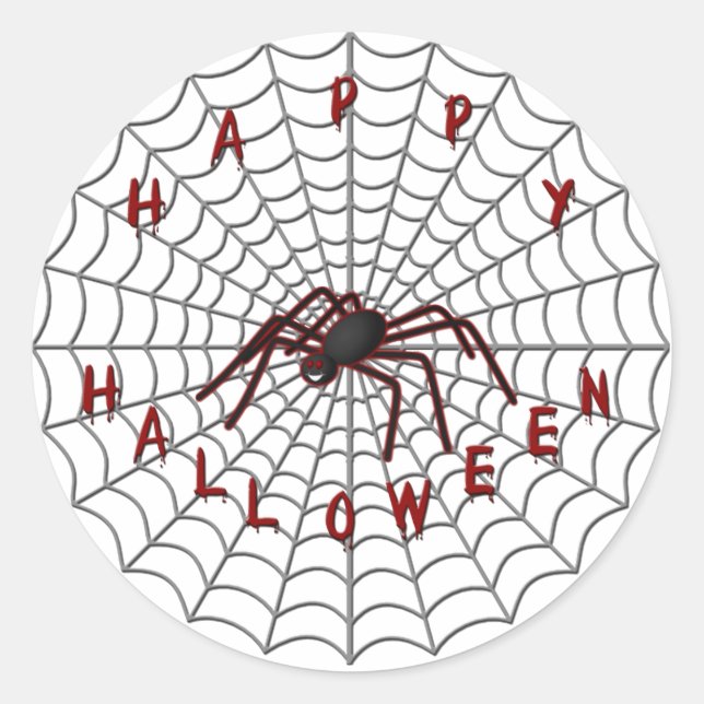 Stickers Halloween heureux (Devant)