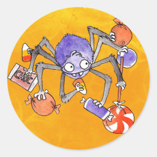 Stickers Halloween Spider