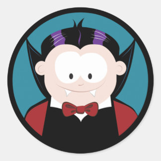 Stickers Halloween Vampire Carton mignon