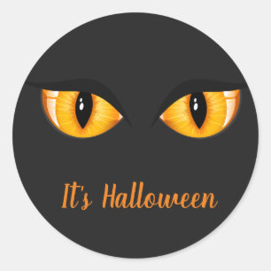 Stickers Halloween - Yeux de chat