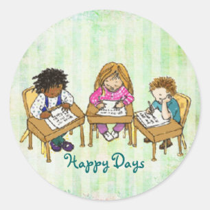stickers happy days