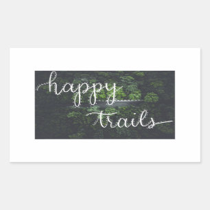 Stickers Happy Trails