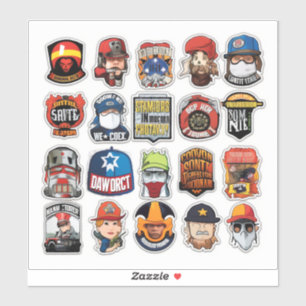 stickers HardHat, stickers HardHat, stickers, amér