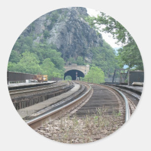 Stickers Harpers Ferry WV Railroad Traces