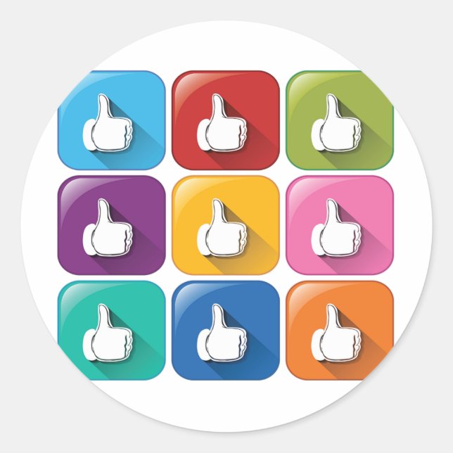 Stickers haut pouces (Devant)