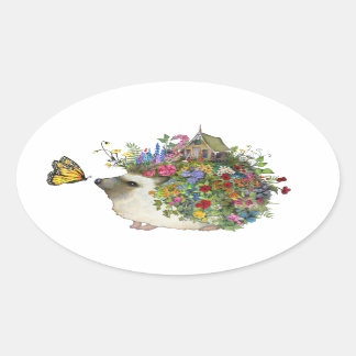 Stickers Hérisson du jardin