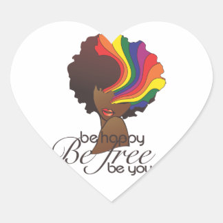 Stickers Hers and Hers Be Happy