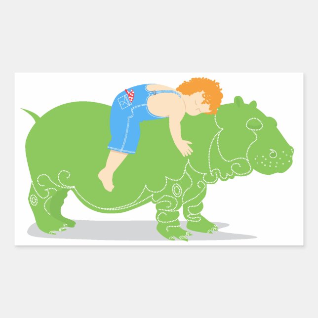 Stickers Hippo (Devant)