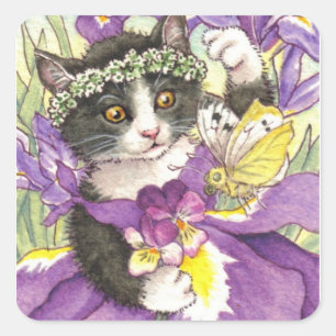 stickers hollandais Iris Kitten