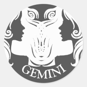 Stickers Horoscope Zodiac Gemini Twins