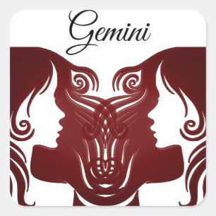 Stickers Horoscope Zodiac Gemini Twins