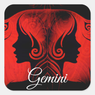 Stickers Horoscope Zodiac Gemini Twins