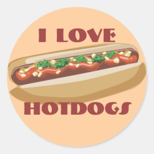 Stickers Hot Dog