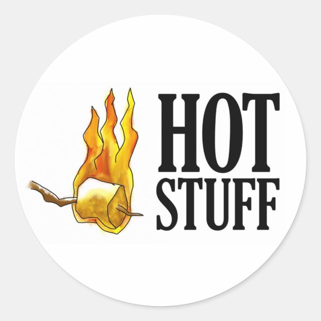 Stickers Hot Stuff (Devant)