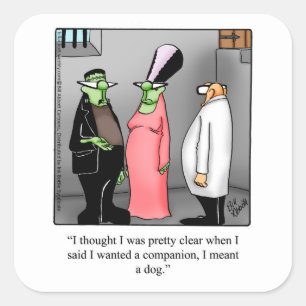 Stickers Humour Halloween Funny Frankenstein