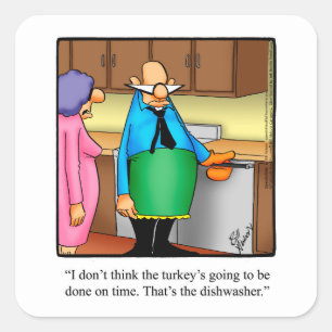Stickers Humour Thanksgiving amusant