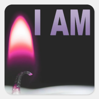Stickers I AM (feuille de 20 stickers 1.5x1.5)