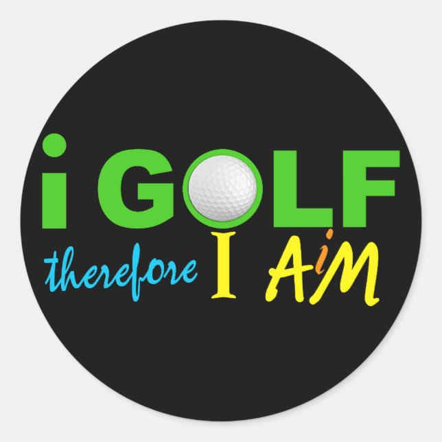 stickers I GOLF (Devant)