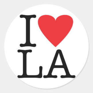 Stickers I Love LA (Los Angeles)