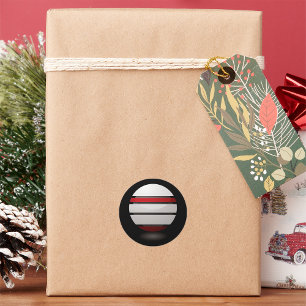 Stickers Icônes Droid Rouge Et Blanc