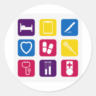 Stickers Icônes Médicales