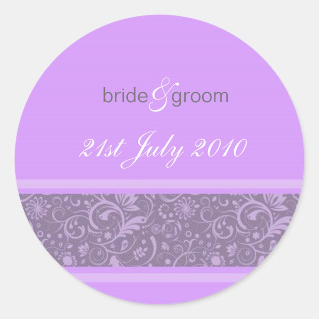 Stickers - Imaginaire floral - Lavande (Devant)