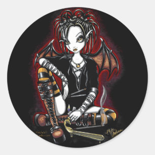 Stickers Imaginaire Patchouli Fairy foncé