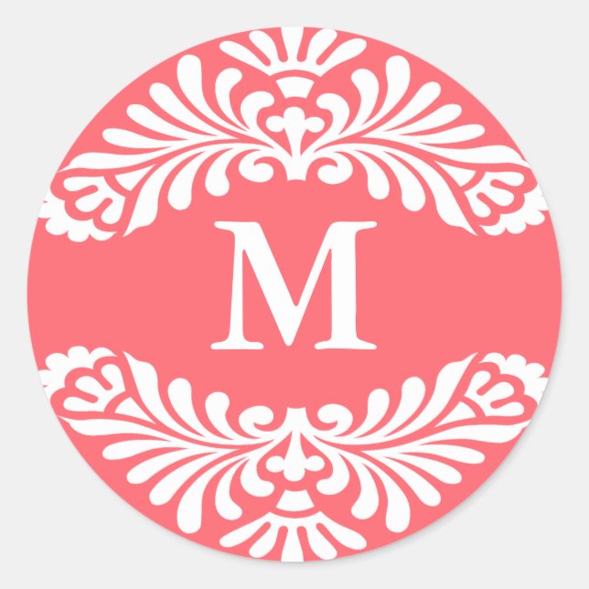Stickers initiaux Monogrammes :: Rose Dubarry (Devant)