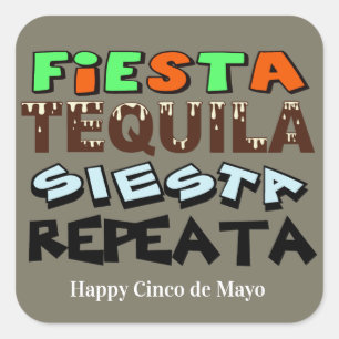 Stickers Instructions Cinco de Mayo Fiesta