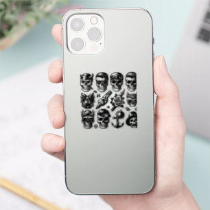 Stickers iPhone Skulls pour le cool pour le dos du