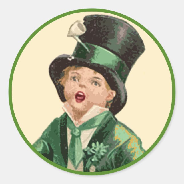Stickers Irish Boy Singers (Devant)