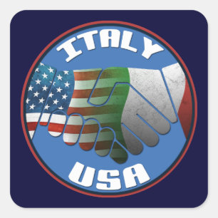 Stickers Italie USA