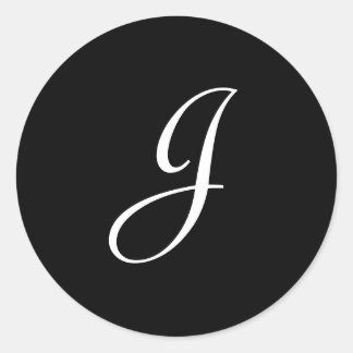 Stickers J Monogram