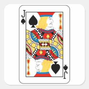 Stickers Jack Of Spades