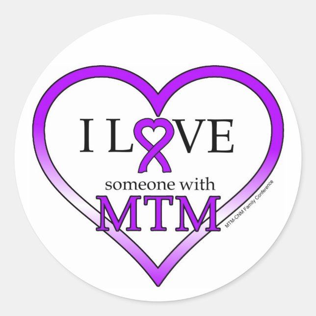 Stickers - J'Aime Quelqu'Un Avec MTM (Devant)
