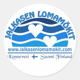 stickers Jalkasen Lomamökit
