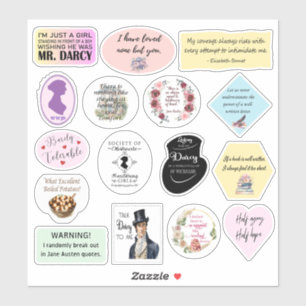 Stickers Jane Austen