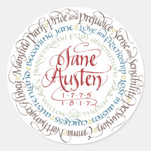 Stickers - Jane Austen Période Drama Adaptations