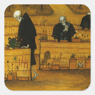 stickers Jardin de la mort de Simberg