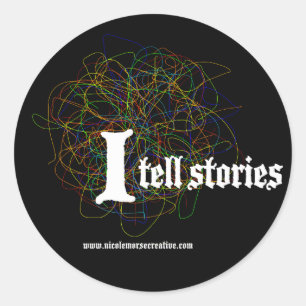 Stickers "Je raconte des histoires"