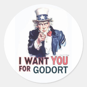 Stickers - Je veux vous pour GODORT