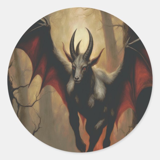 stickers Jersey Devil Renaissance (Devant)