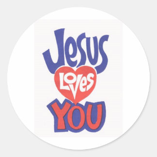 Stickers JESUS-LOVES-YOU