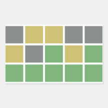 Stickers Jeu de Puzzle Wordle