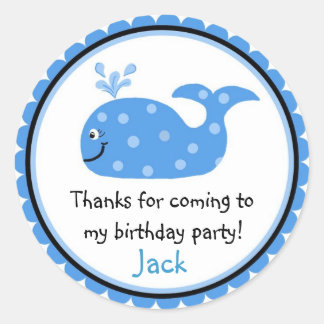 Stickers Jeudi Baleine