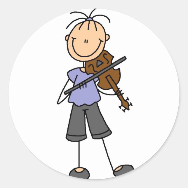 Stickers Joueur Fiddle Stickers (Devant)